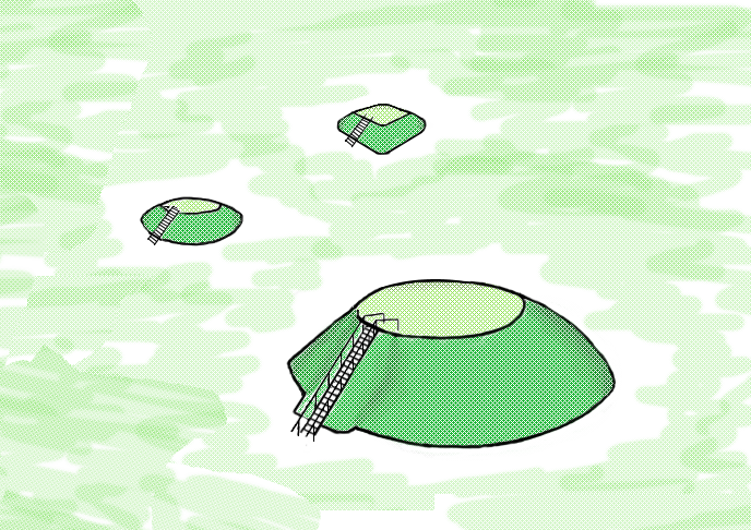 Sketch of Mounds