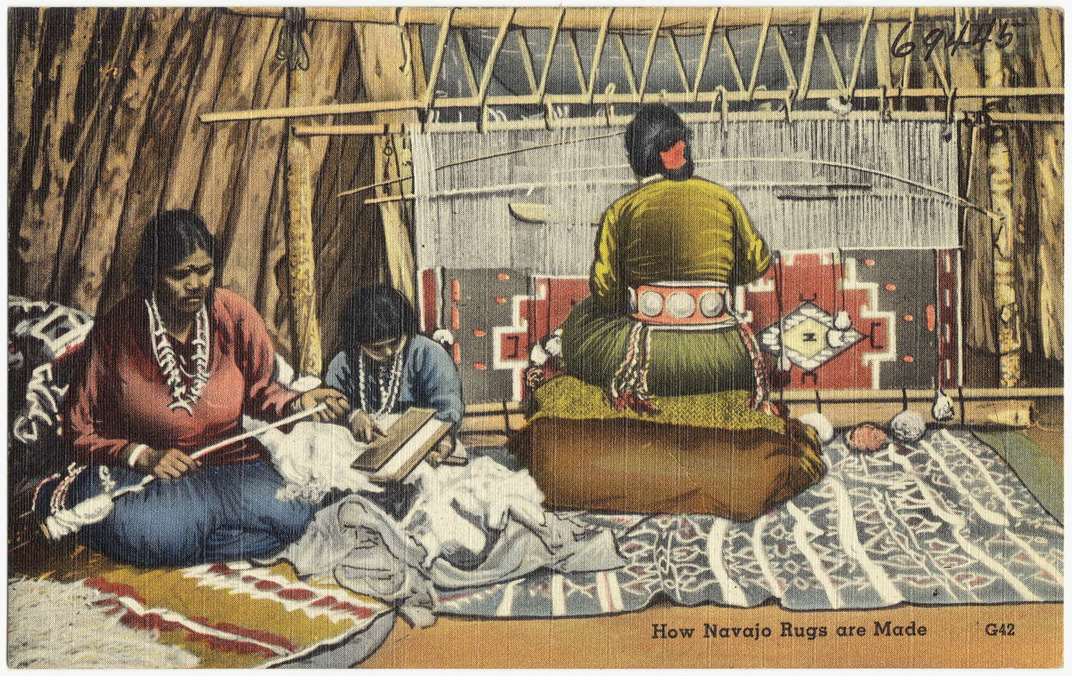 Preparing and Weaving a Rug