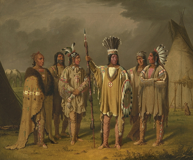 Six Blackfoot Chiefs