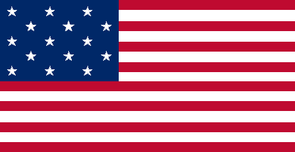 U.S. Flag in 1812
