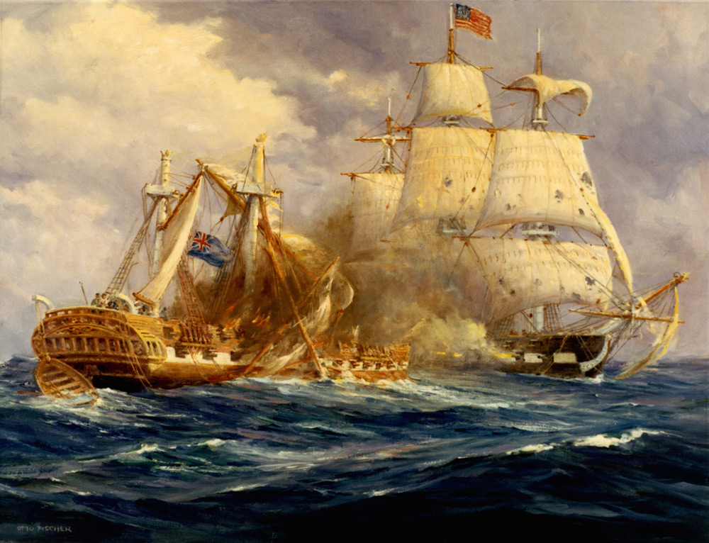 USS Constitution vs. HMS GKuerriere