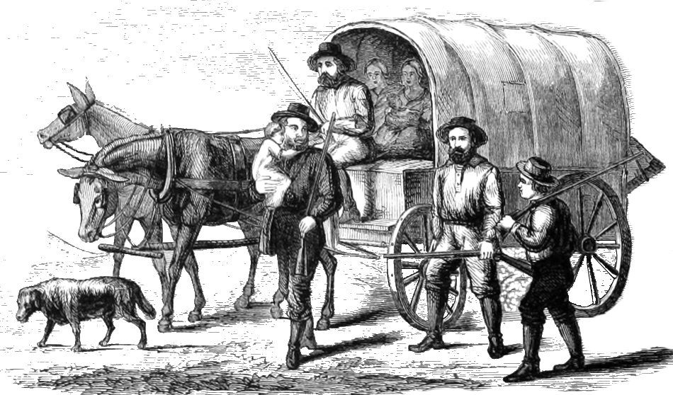 Wagon of Settlers