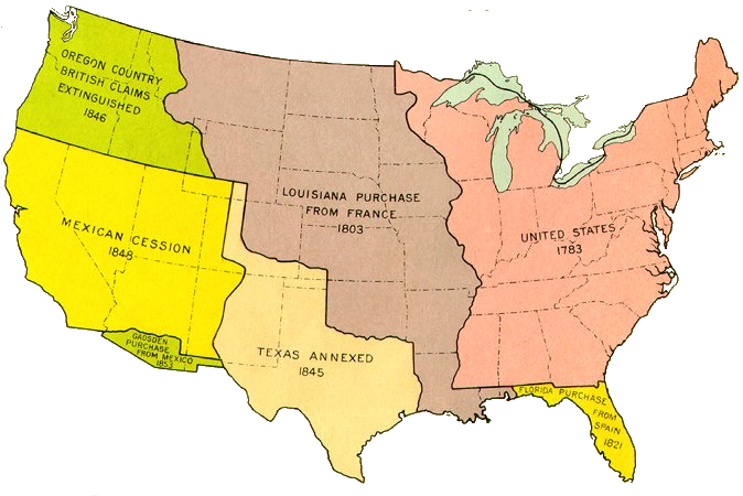 Louisiana Purchase Map